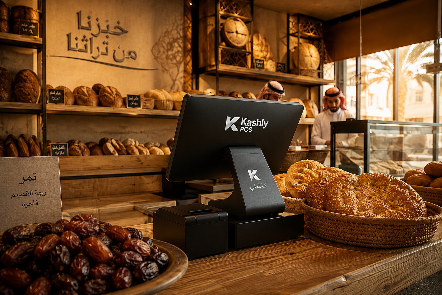 مخبز سعودي يستخدم كاشلي